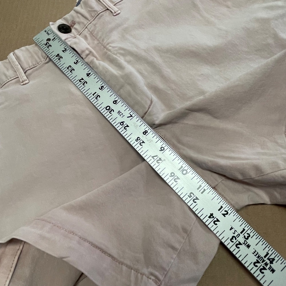 GAP Men's 34 Soft Pink Chino 9in Vintage Short Stretch Casual Summer - Picture 11 of 15